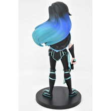 Load image into Gallery viewer, DC Artists Alley Wonder Woman by Chrissie Zullo Designer Vinyl (Black & Cyan)