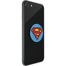 Load image into Gallery viewer, Justice League Superman Logo PopSockets Swappable PopGrip