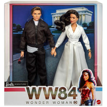 Load image into Gallery viewer, Diana Prince & Steve Trevor Barbie Signature Collector Doll Giftset from Wonder Woman 1984
