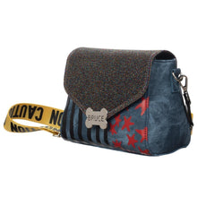 Load image into Gallery viewer, Birds of Prey Harley Quinn Caution Tape Handbag
