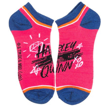 Load image into Gallery viewer, Birds of Prey Harley Quinn Juniors Ankle Socks 5-Pack

